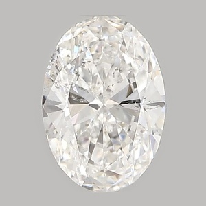 Oval diamond — real photo