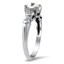 The Gilly Ring, smalltop view on a hand