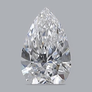 Pear diamond — real photo