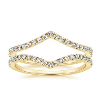 Flair Nested Diamond Ring Stack (1/3 ct. tw.) in 18K Yellow Gold