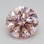 1.68 Ct. Fancy Intense Pink Round Lab Grown Diamond