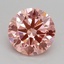 1.81 Ct. Fancy Intense Pink Round Lab Grown Diamond