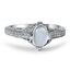 Custom Vintage Inspired Moonstone Ring
