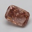 2.06 Ct. Fancy Light  Brown Cushion Lab Grown Diamond