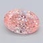 2.26 Ct. Fancy Vivid  Pink Oval Lab Grown Diamond
