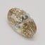 1.00 Ct. Fancy Yellowish Brown Oval Diamond