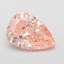 0.95 Ct. Fancy Vivid Pink Pear Lab Grown Diamond