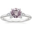 Platinum Fiore Diamond Ring, smalltop view