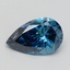 1.82 Ct. Fancy Vivid Blue Pear Lab Grown Diamond
