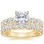 18K Yellow Gold Ellora Diamond Ring with Luxe Ellora Diamond Ring (1 2/5 ct. tw.)