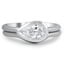 Custom Matte Bezel Diamond Matched Set