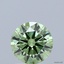 0.95 Ct. Fancy Vivid Green Round Lab Grown Diamond