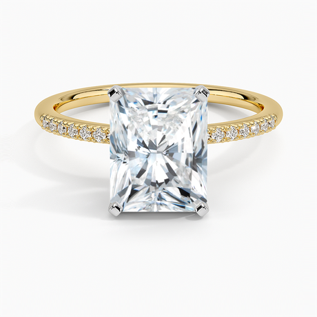 18K Yellow Gold Whisper Diamond Ring