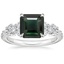 18K White Gold Tatiana Diamond Ring, smalltop view