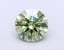 1.10 Ct. Fancy Vivid Green Round Lab Grown Diamond