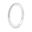 18K White Gold Delicate Amelie Diamond Ring (1/5 ct. tw.), smallside view