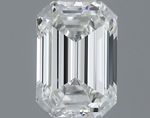 Emerald diamond — real photo
