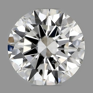 Round diamond — real photo