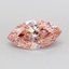 1.20 Ct. Fancy Intense Brownish Pink Marquise Lab Grown Diamond