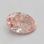 0.78 Ct. Fancy Vivid Pink Oval Lab Grown Diamond