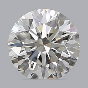 Round diamond — real photo