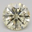 2.08 Ct. Fancy Light Yellow Round Lab Grown Diamond