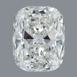 Cushion diamond — real photo