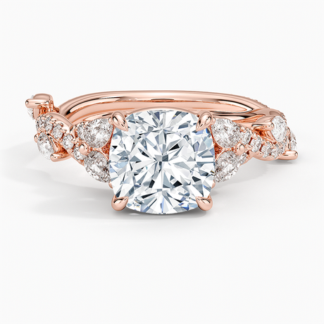 14K Rose Gold Vintage Secret Garden Diamond Ring (2/3 ct. tw.)