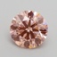 1.75 Ct. Fancy Intense Pink Round Lab Grown Diamond
