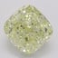 2.31 Ct. Fancy Light Yellow Cushion Diamond