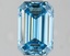 2.05 Ct. Fancy Vivid Blue Emerald Lab Grown Diamond