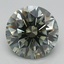 2.59 Ct. Fancy Green Round Lab Grown Diamond