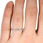 The Nym Ring, smallzoomed in top view on a hand