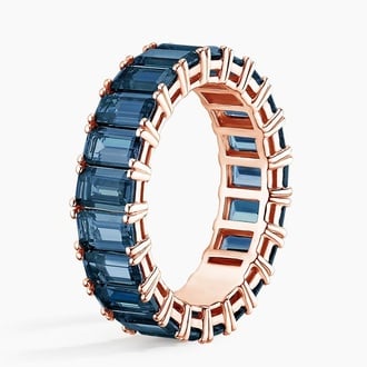 Eternity London Blue Topaz Cocktail Ring