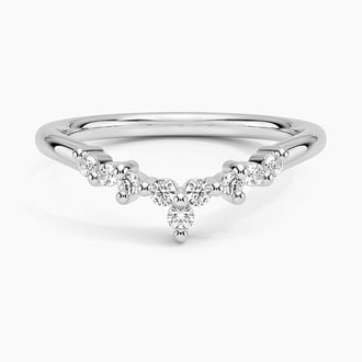 Melody Contoured Diamond Ring