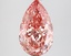 2.51 Ct. Fancy Vivid Pink Pear Lab Grown Diamond