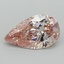 7.08 Ct. Fancy Intense Pink Pear Lab Grown Diamond