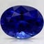 13x10mm Super Premium Blue Oval Tanzanite
