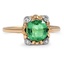 Retro Emerald Vintage Ring