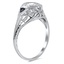 The Breiah Ring, smalltop view on a hand