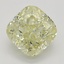 1.70 Ct. Fancy Light Yellow Cushion Diamond