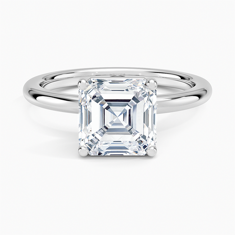 18K White Gold Sydney Perfect Fit 2mm Solitaire Ring