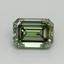 6.51 Ct. Fancy Vivid Pacific Green Emerald Lab Grown Diamond