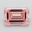 2.51 Ct. Fancy Intense  Pink Emerald Lab Grown Diamond