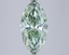 3.02 Ct. Fancy Vivid Green Marquise Lab Grown Diamond