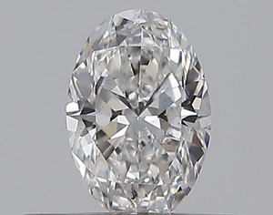 Oval diamond — real photo