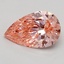 1.01 Ct. Fancy Intense Pink Pear Lab Grown Diamond