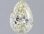 0.61 Ct. Fancy Light Yellow Pear Lab Grown Diamond
