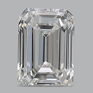 Emerald diamond — real photo