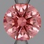 1.03 Ct. Fancy Vivid Pink Round Lab Grown Diamond